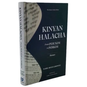 Picture of Kinyan Halacha From Pesukim to Poskim Shemos [Hardcover]